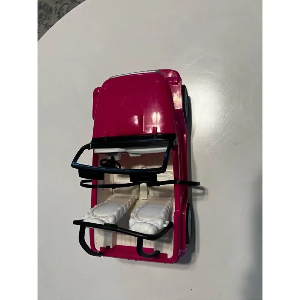 Mattel Barbie Car Beach Cruiser Truck Pink Jeep Toy Accessory Playset Car
